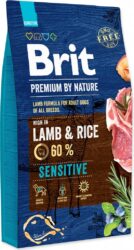 Najlacnejšie Brit Premium by Nature Sensitive Lamb 15 kg">