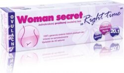 Najlacnejšie Woman Secret Right Time ovulačný test 20 ks">