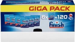 Najlacnejšie Finish Power All in 1 tablety do umývačky riadu 6 x 20 ks 1920 g">