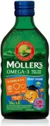Najlacnejšie MOLLERS Omega 3 rybí olej ovocná príchuť 250 ml">